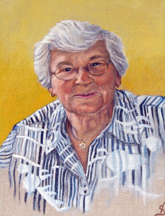 Dear grandmother painting